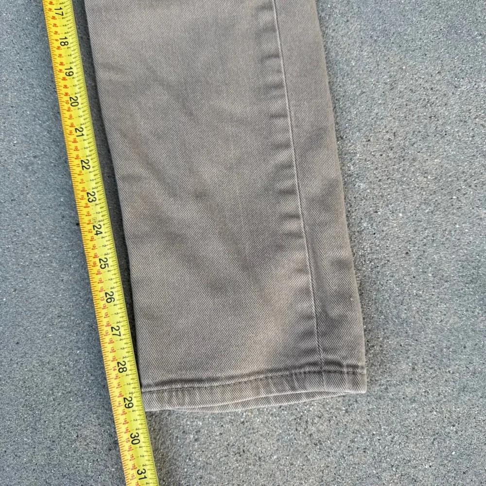 Levi's 511 Slim Fit Tan Khaki Denim Pants Men 29x32